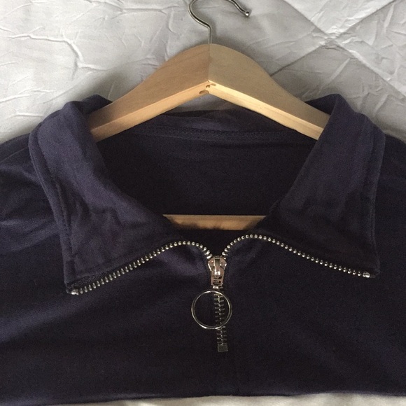 Sweater crop top ligné - Picture 2 of 3